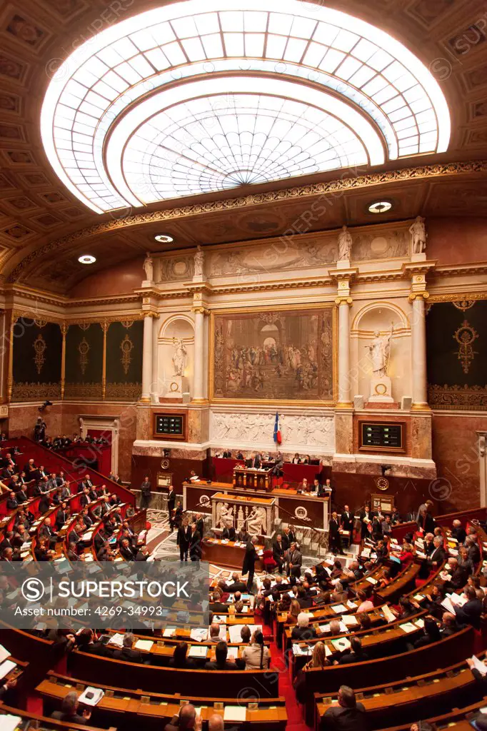 Cession at the National Assembly, Paris, France