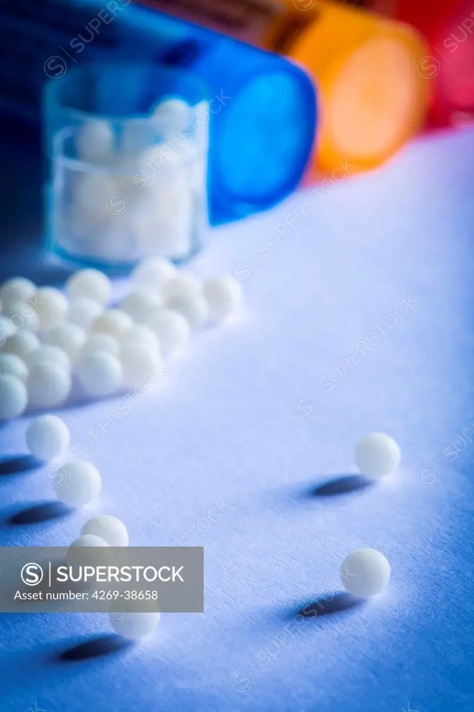 Homeopathic pills.