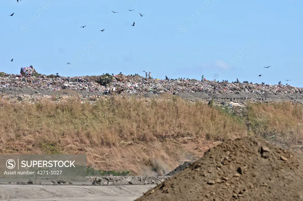 Nicaragua, Managua, La Chureca Industrial waste disposal site