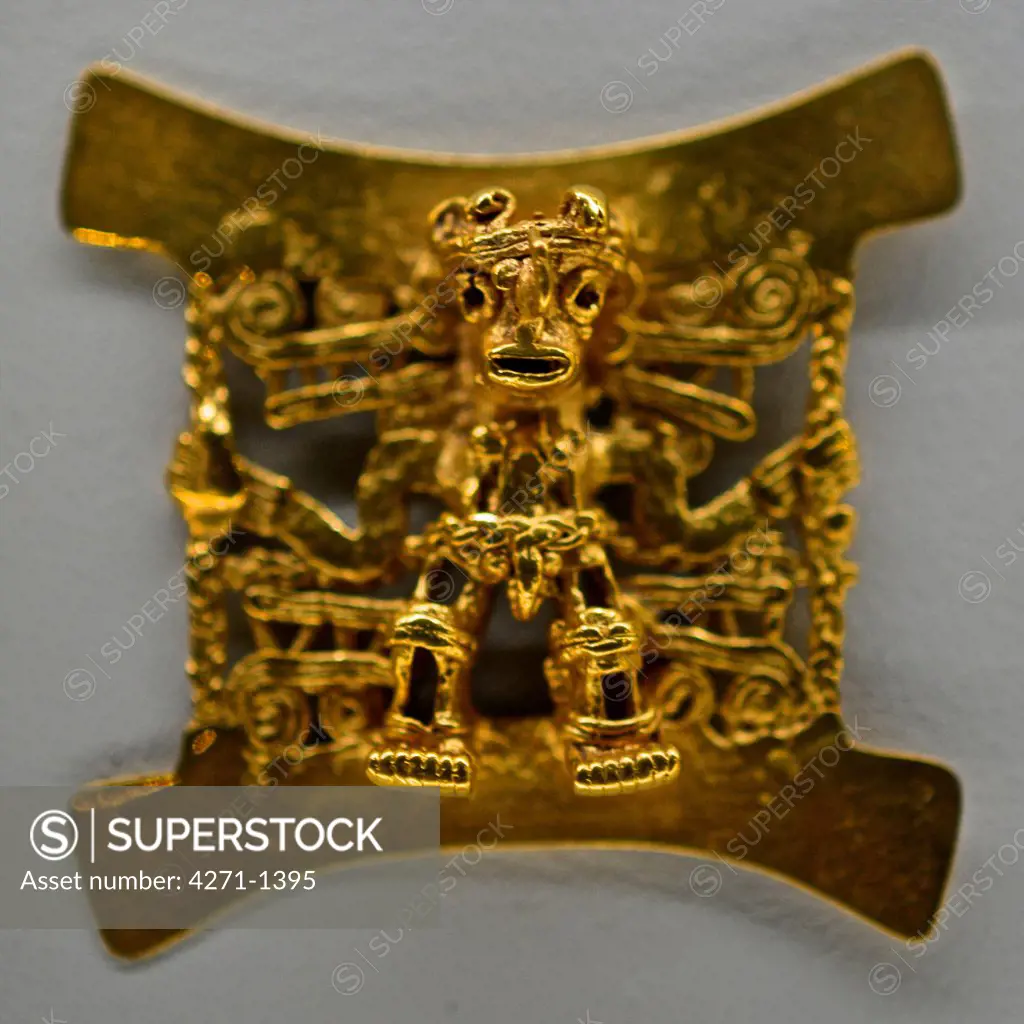 Costa Rica, San Jose, Pre-Columbian Gold Museum, Gold metalworking