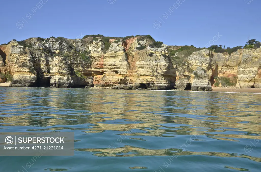 Algarve coast , Ponta da Piedade, Algarve, Lagos, Portugal