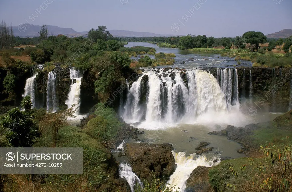 At 400m across and 45m deep, the Blue Nile Falls, known locally as Tis Abay or Smoking Nile, are at their most spectacular after the rainy season in October.