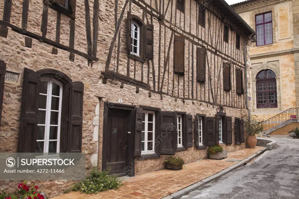 France, Tarn, Sor_ze.  Maison Leignes, an old 17th century dye maker's house, Sor_ze.