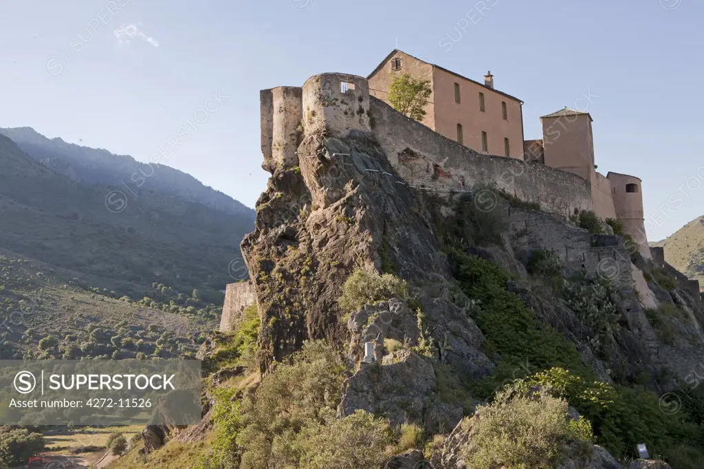 Le Nid d'Aigle of the Citadel; Corte Corsica