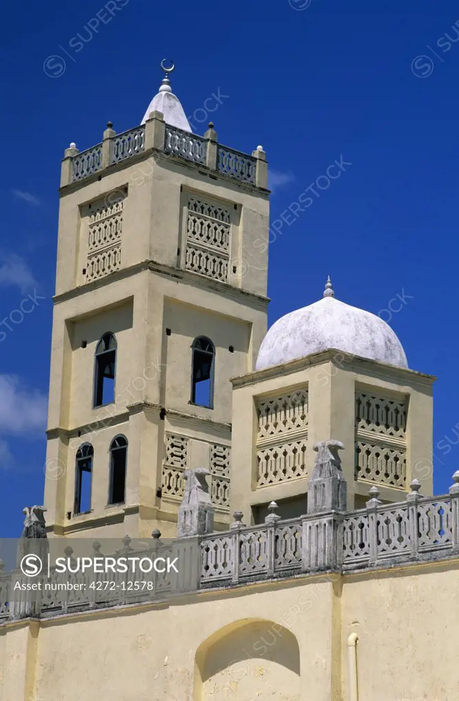 Ghana, Northern region, Tamale. A Mosque in Tamale.