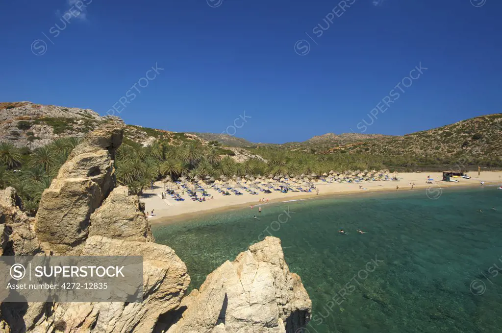 Vai Beach, East Coast,Crete, Greece