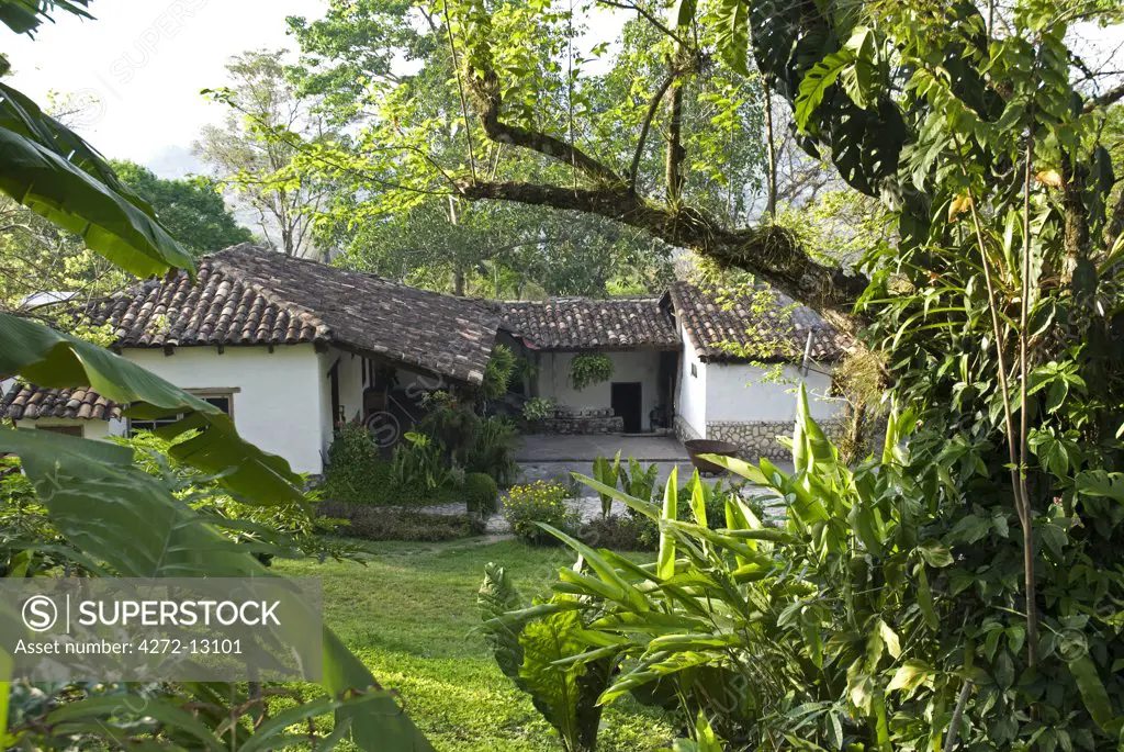 Honduras, Copan, Hacienda San Lucas. The Hacienda San Lucas is a 100-year old property that was converted into an eco-lodge in 2000. It is situated on 300 acres of pristine tropical forest and overlooks the renowned Maya Ruins of Copan, a UNESCO World Heritage Site.