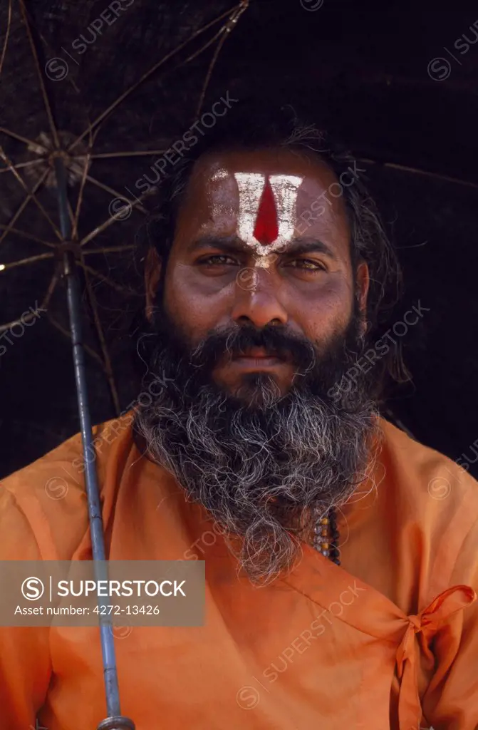 A sadhu or holy man