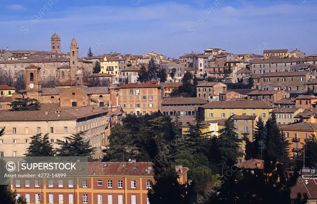 A general view of Perugia, once one of the great Etruscan towns