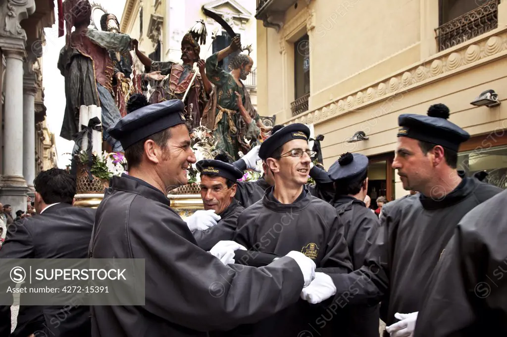 Good Friday procession, Misteri Prozession, Trapani, Sicily, Italy