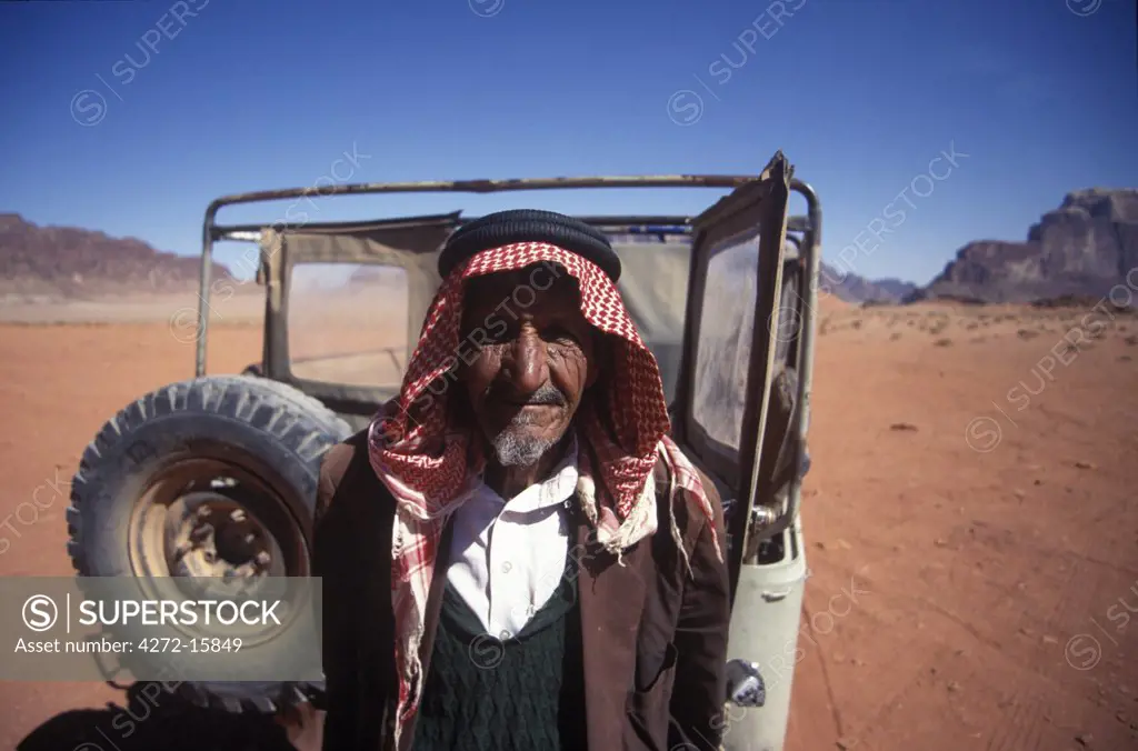 Bedouin jeep driver