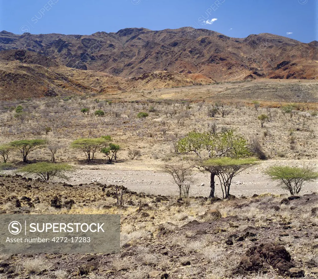 The Suguta Valley, a part of the Great Rift Valley south of Lake Turkana, is one of the hottest and driest places in northern Kenya.