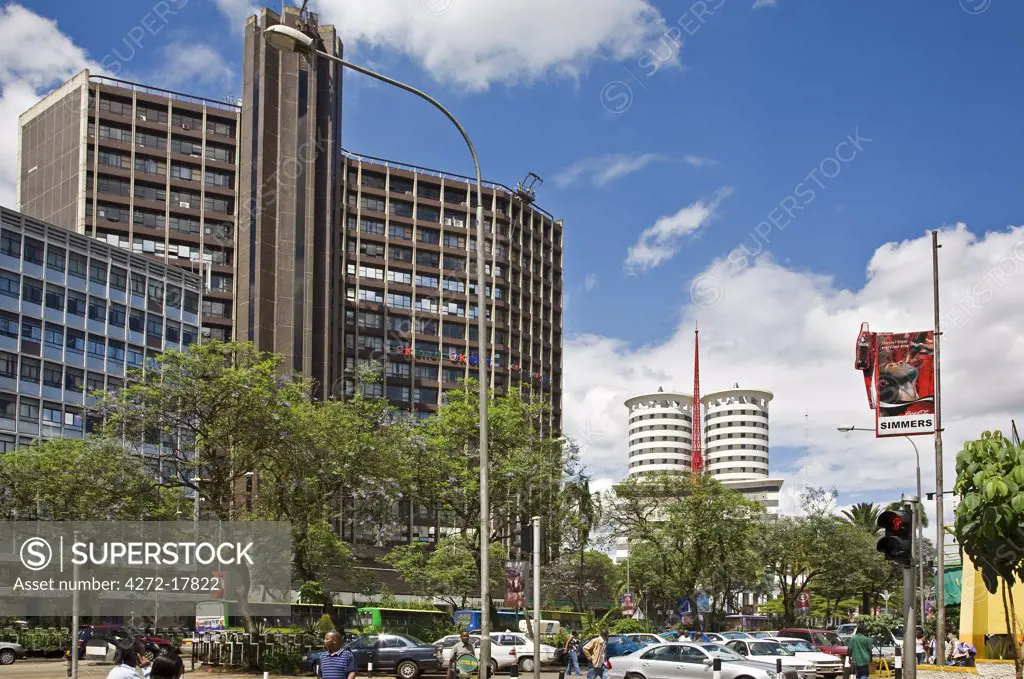 Kenya, Nairobi, Kenyatta Avenue