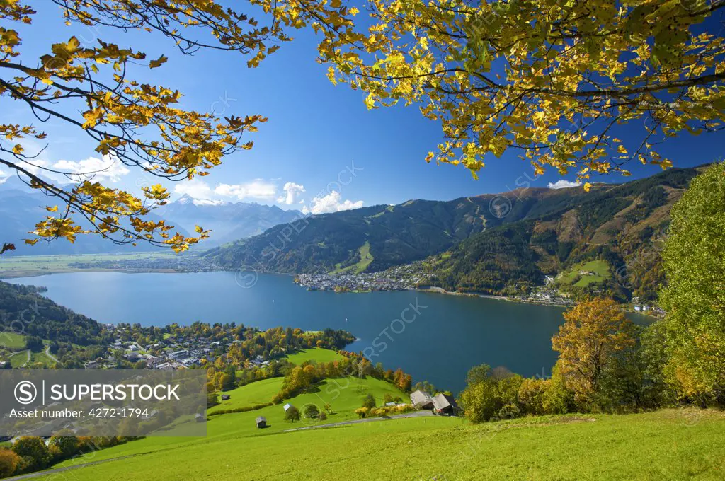 Lake Zeller See , Thumersbach, Pinzgau in Salzburger Land, Austria