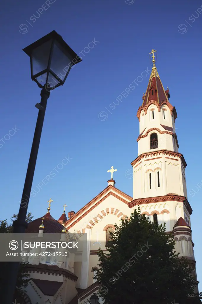 Lithuania, Vilnius, Decorative Church On Pilies Gatve