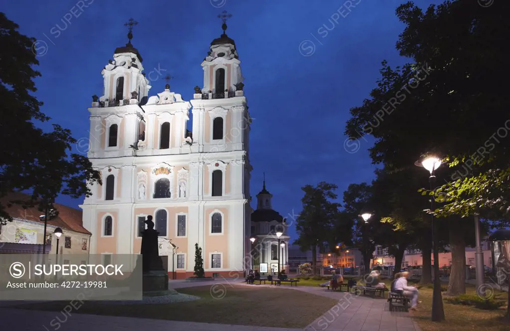 Lithuania, Vilnius, St Catherine's Church