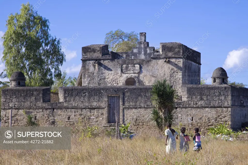 The Fortim de Santo Antonio, one of three Portuguese forts on Ibo Island, part of the Quirimbas Archipelago, Mozambique