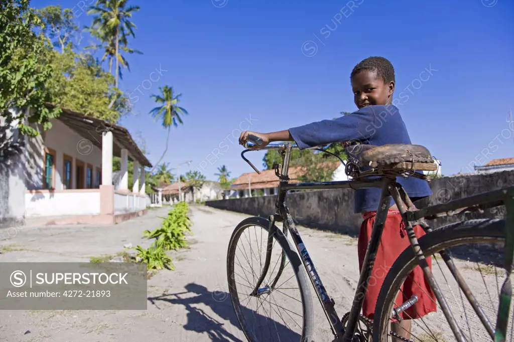 A young boy on Ibo Island, part of the Quirimbas Archipelago, Mozambique
