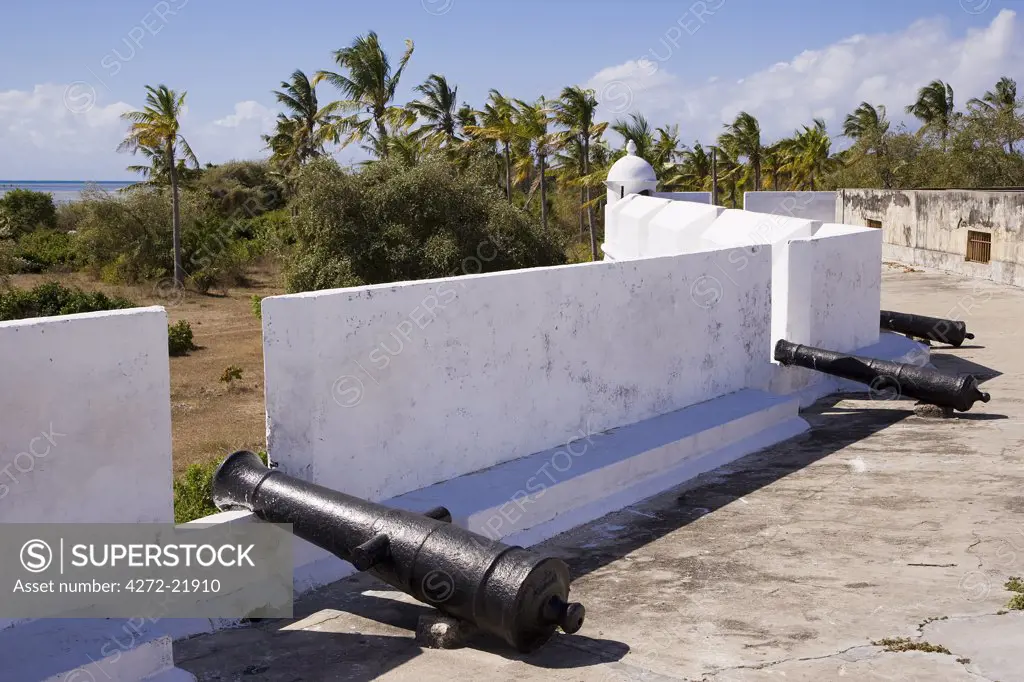 The Fortaleza de Sao Joao Baptista, the largest and best preserved of the three Portuguese forts on Ibo Island, part of the Quirimbas Archipelago, Mozambique