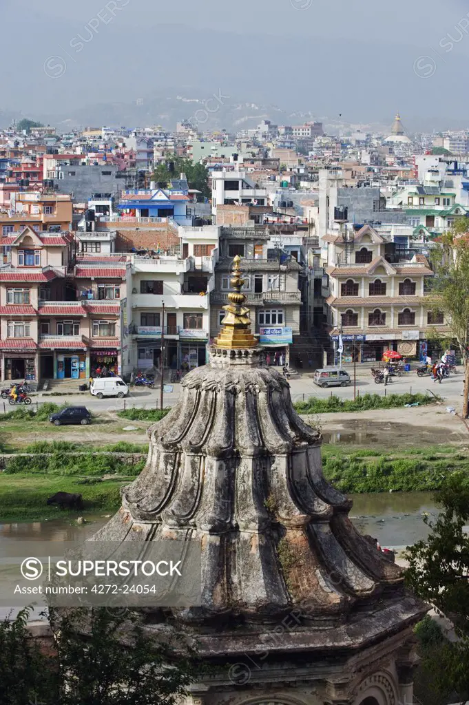 Asia, Nepal, Kathmandu, Kathmandu Valley, Hindu pilgrimage site, Pashupatinath, stupa