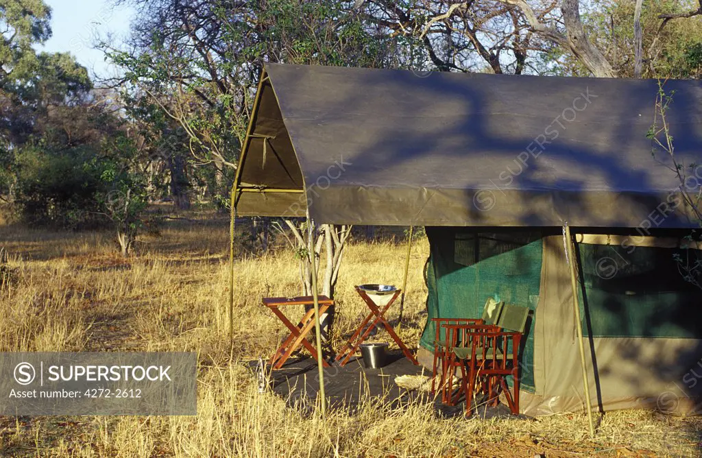 Luxury tent, Abercrombie & Kent mobile camp
