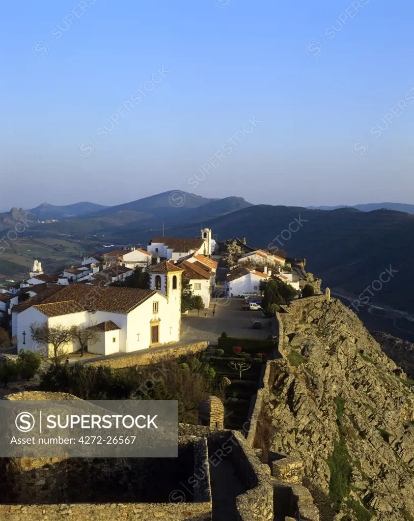 The 9th century village of Marvao, of Arab origin. Portugal