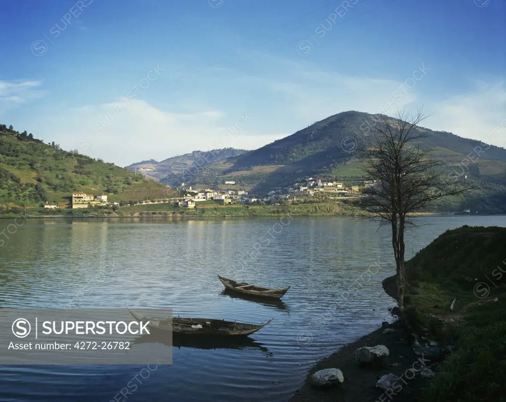 The Douro region and river, the origin of the world famous Port wine. A UNESCO World Heritage Site, Portugal