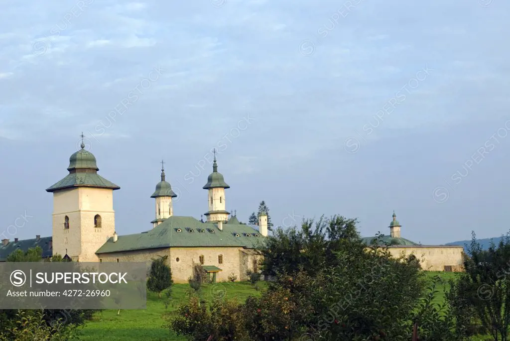 Romania, Moldova, Moldovita. The Moldovita monastery.
