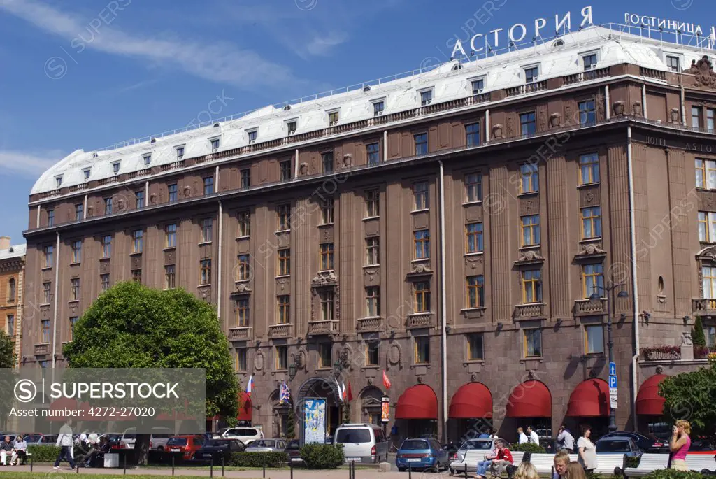 Russia, St Petersburg. Astoria Hotel.