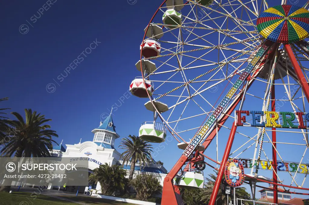 Ferris wheel outside Boardwalk entertainment complex, Summerstrand, Port Elizabeth, Eastern Cape, South Africa
