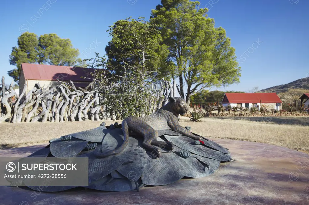 Zulu memorial at Rorke's Drift, Thukela, KwaZulu-Natal, South Africa