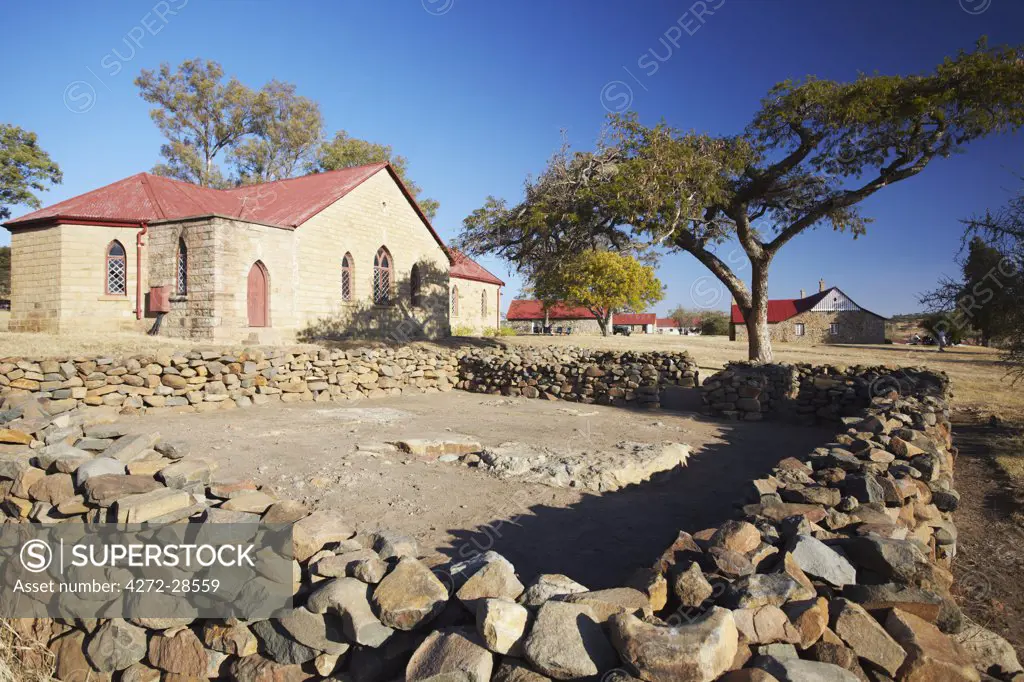 Church at Rorke's Drift, Thukela, KwaZulu-Natal, South Africa