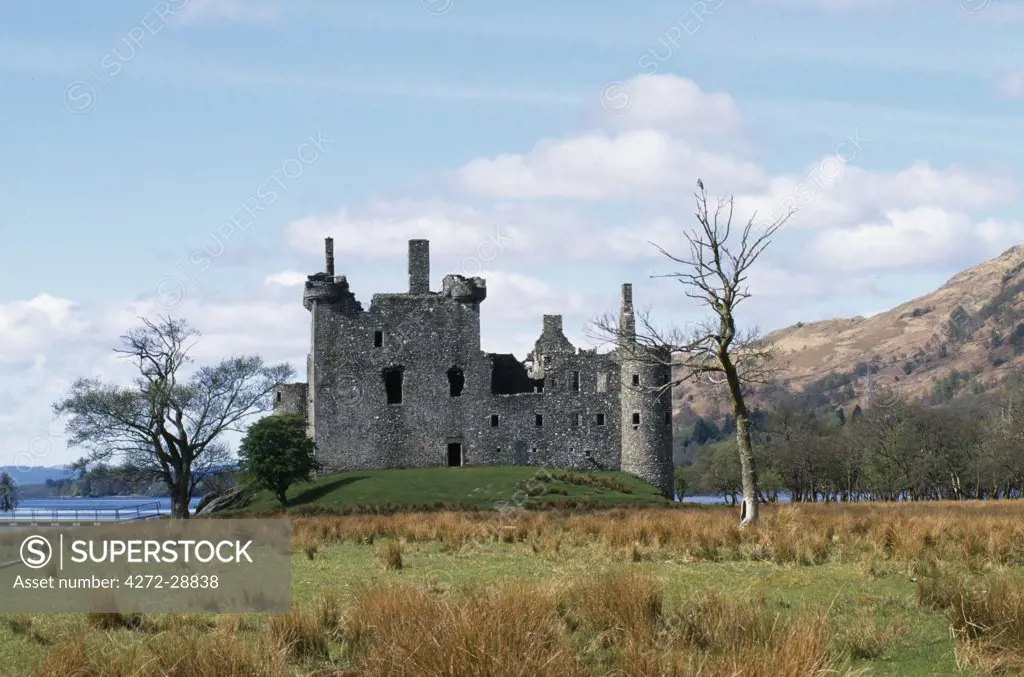 Built in the fifteenth century, KilchurnCastle was a Campbell stronghold on the shores of Loch Awe.  It was destroyed by lightning in the 1760s and is now one of Aryll's most photogenic sights.