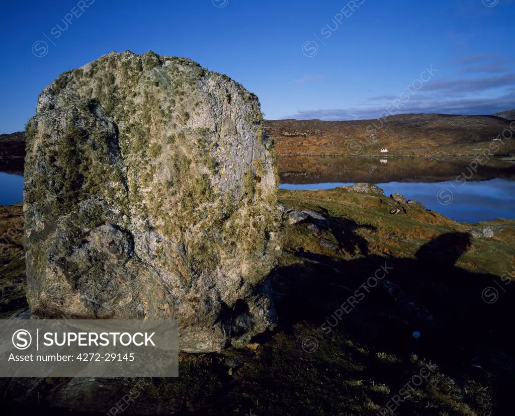 Rock and Loch Stockinish.