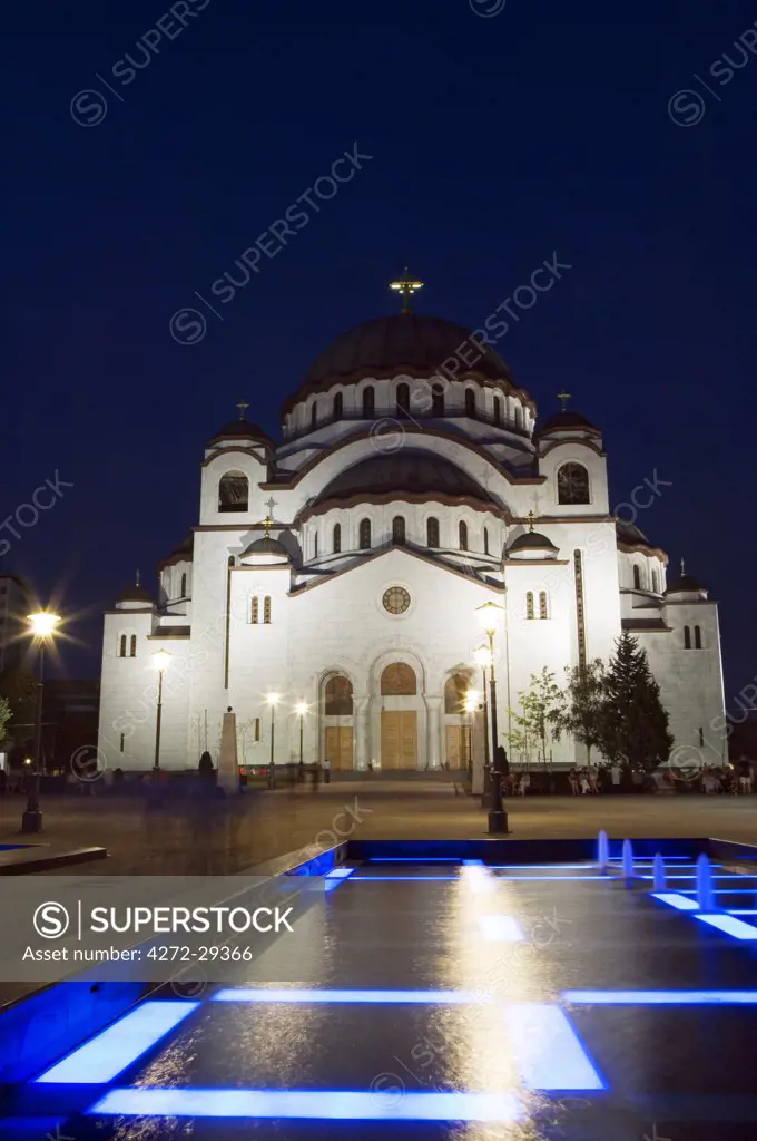 St Sava Orthodox Church, built 1935, is the biggest Orthodox Church in the World