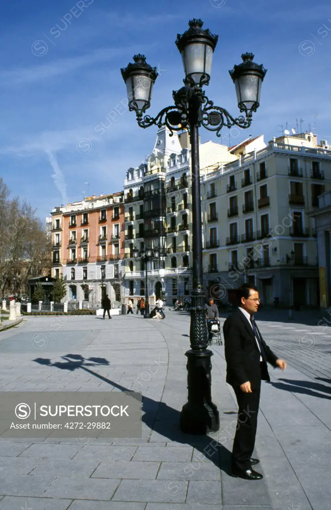 Plaza de Oriente, Downtown Madrid.