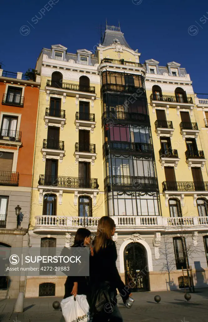 Plaza de Oriente, Downtown Madrid.