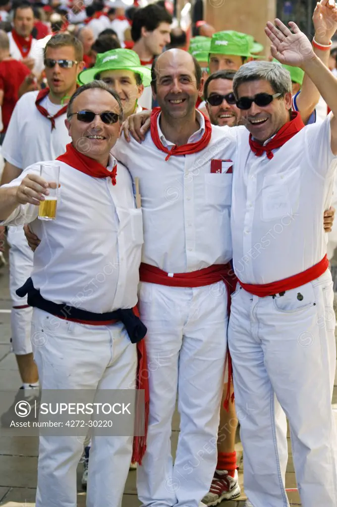 San Fermin Running of the Bulls Festival. The celebration, which honours the city's patron saint, San Fermin - includes fireworks, parades, dances, bullfights and religious ceremonies.