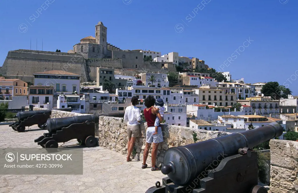 Old Town of Ibiza-Town, Ibiza, Balearic Islands, Spain
