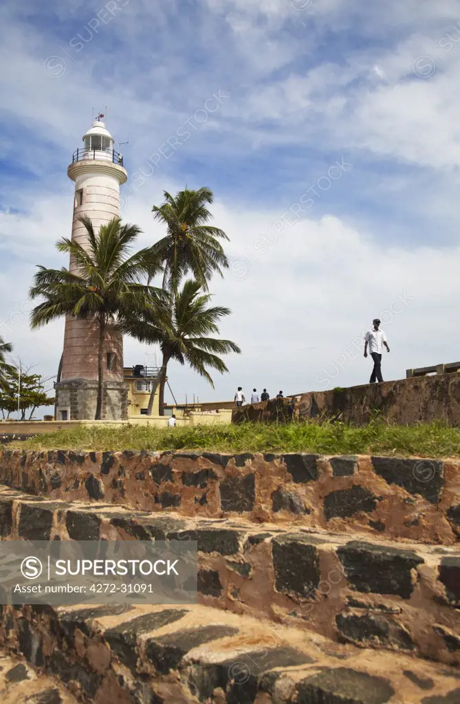 Lighthouse in Galle Fort, Galle, Sri Lanka