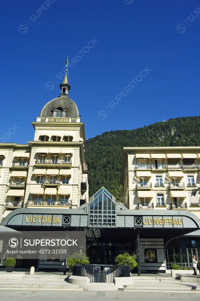 The Victoria Hotel, Interlaken, Jungfrau Region, Switzerland