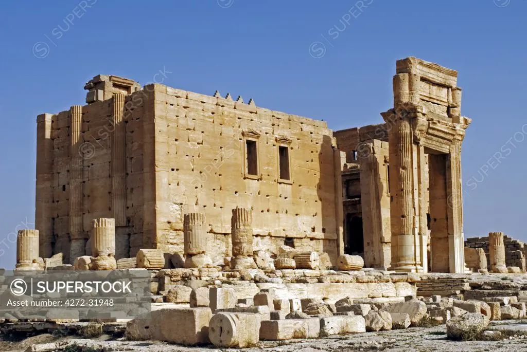 Syria, Palmyra. The Temple of Bel.