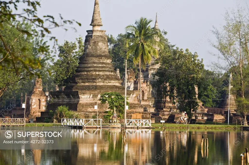 Thailand, Sukhothai, Sukhothai.  Sukhothai Historical Park.