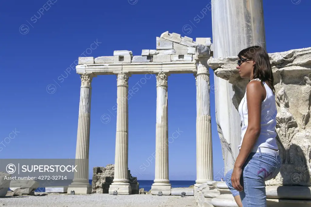 Apollo Temple in Side, Turquoise Coast, Turkey