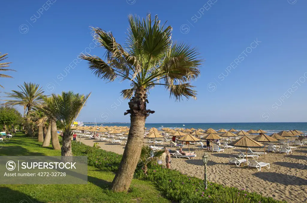 Beach of Side, Turquoise Coast, Turkey