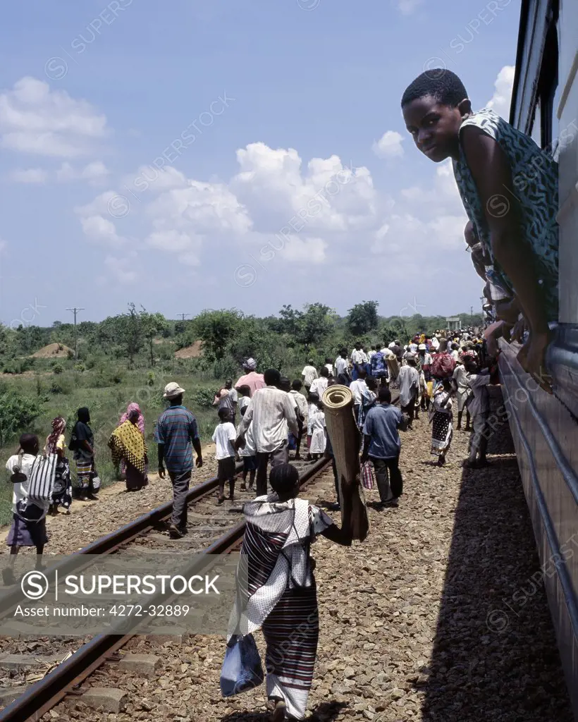 Built by the People's Republic of China in the 1960s, the TAZARA railway passes through some spectacular country to link Tanzania's main seaport at Dar-es-Salaam with Kapiri Mposhi in Northern Zambia's copper belt. It became Zambia's lifeline to export copper during the years of apartheid in South Africa.
