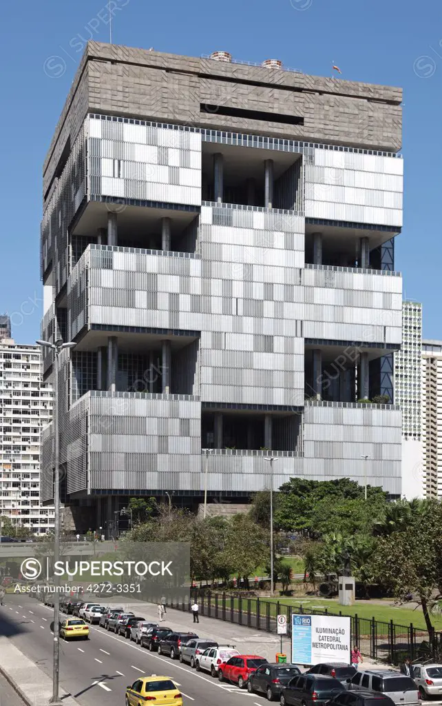 The headquarter of Petrobras, a Brazilian multinational energy company.