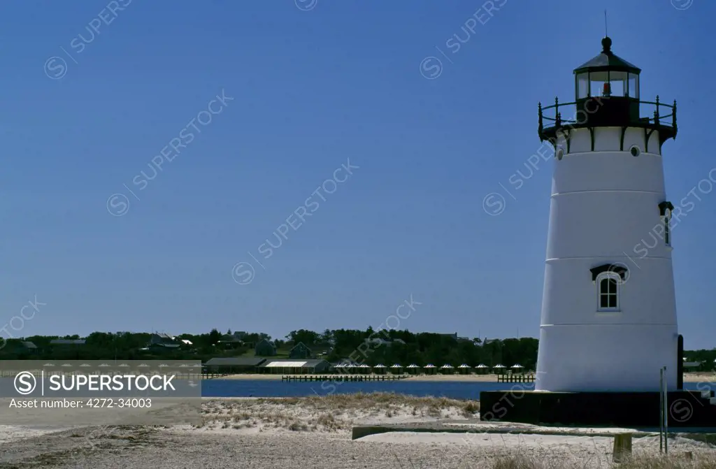 Edgartown lighthouse made of cast iron, replaced the old one in 1939.