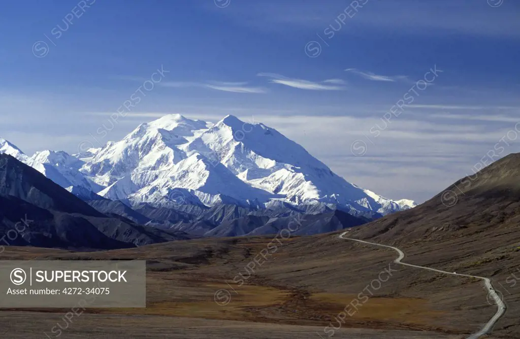Mount McKinley, Denali National Park, Alaska, USA