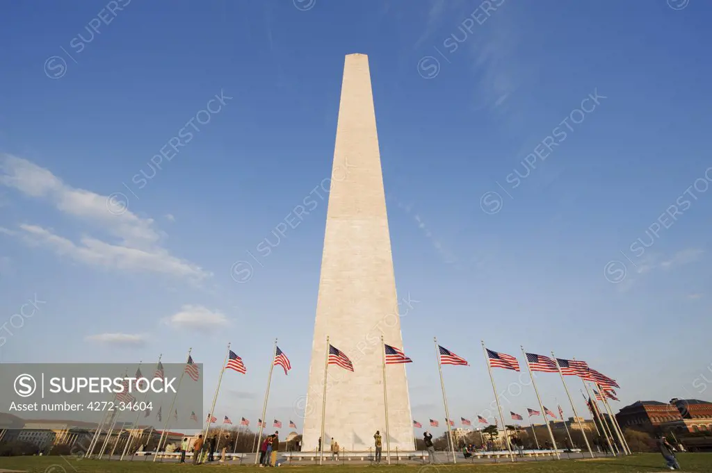 USA, Washington DC, District of Columbia, Washington Memorial